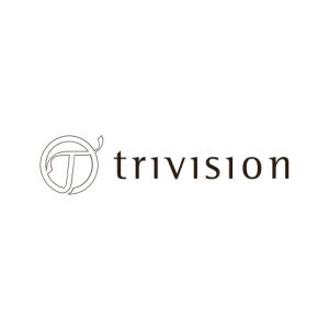 Trivision logo brown