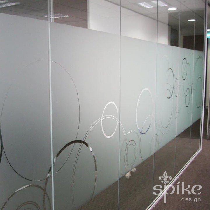 Perth Sign Installers: Liberty Interior Window Frosting Office Graphics, Perth, Western Australia